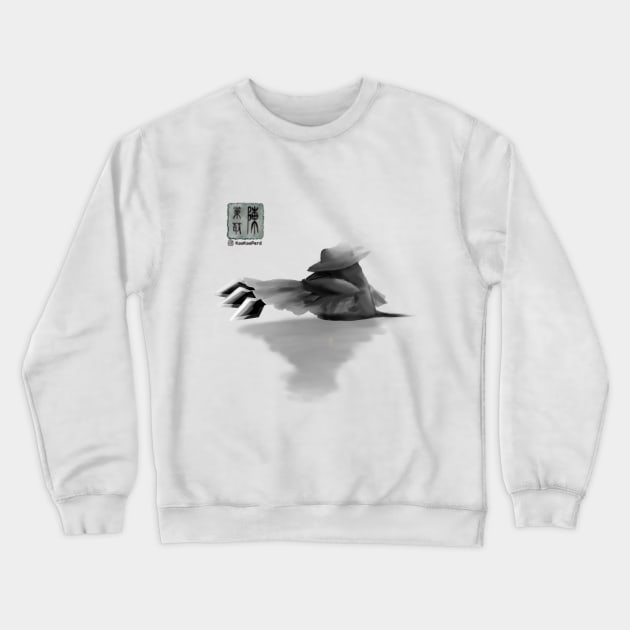 Agent Crow Crewneck Sweatshirt by KooKooPerd